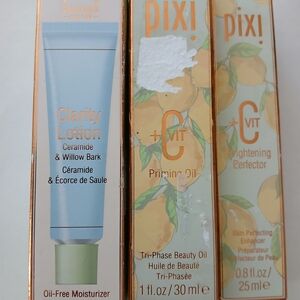 Pixi Skintreats Clarity Lotion and +C Vit Priming Oil Set